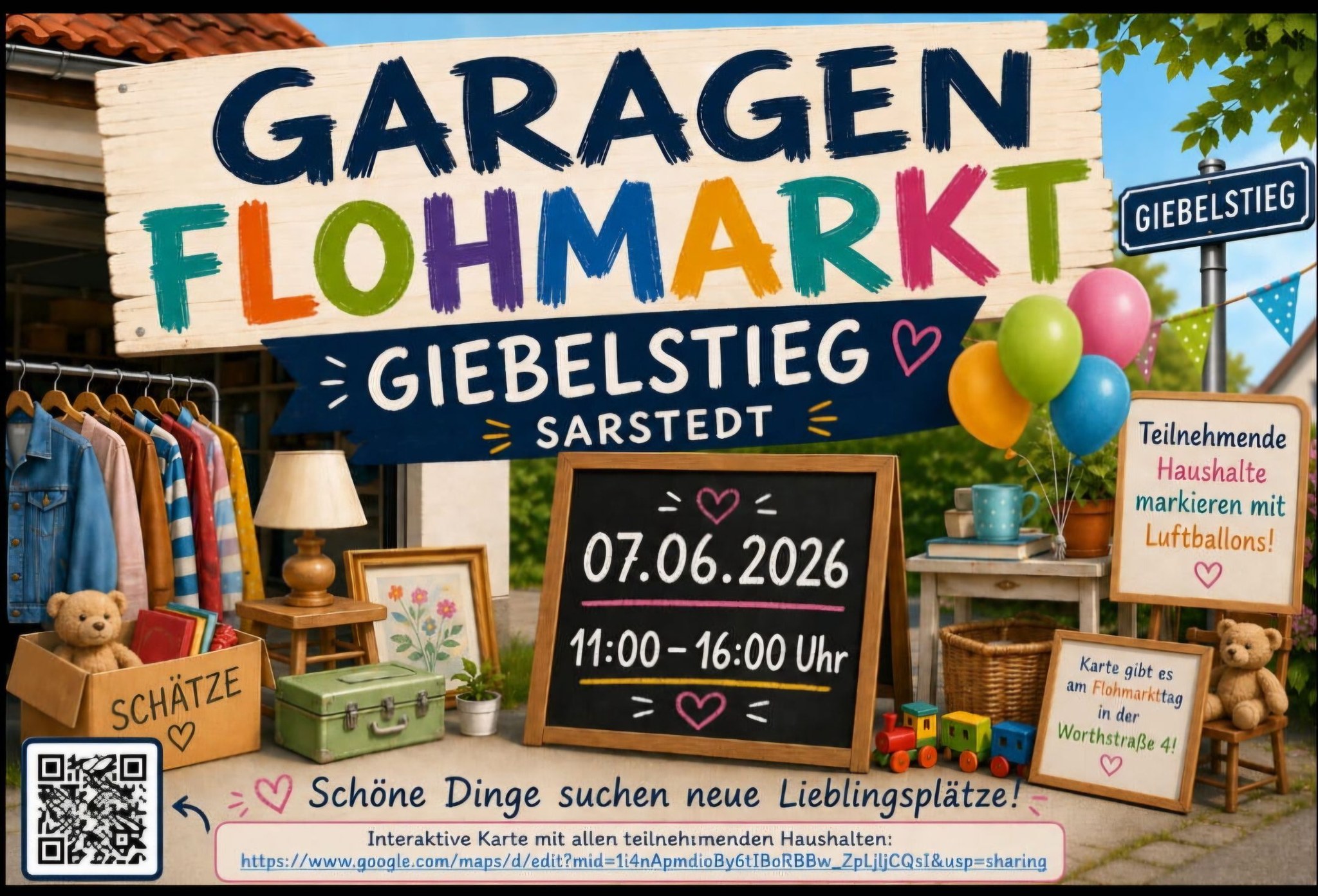 Garagenflohmarkt Giebelstieg