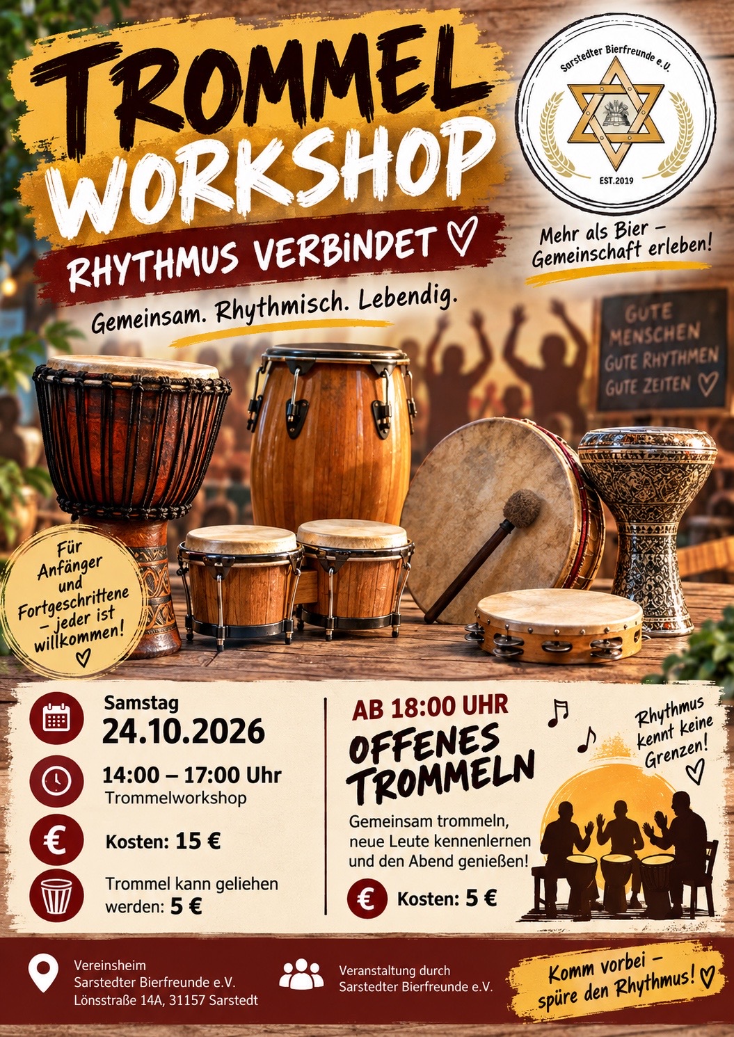 Trommelworkshop